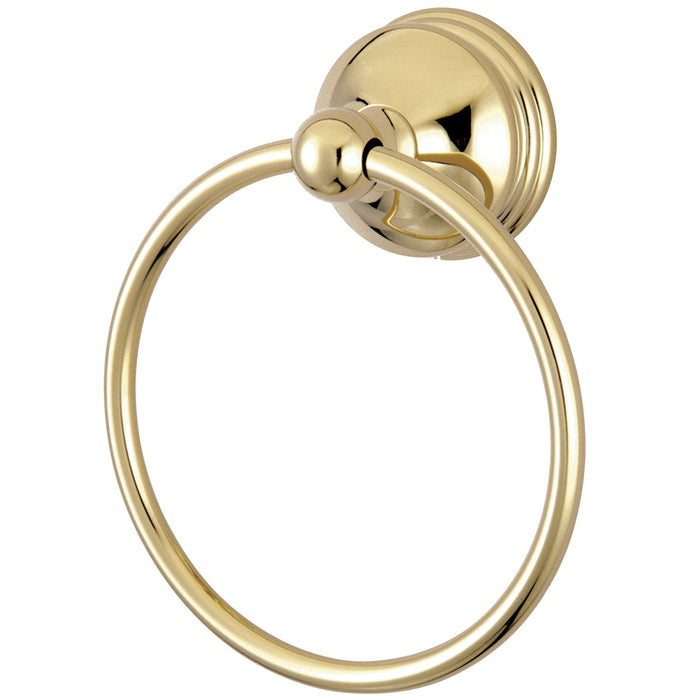 Kingston Heirloom BA1164PB - Vintage 6-Inch Towel Ring, Polished Brass