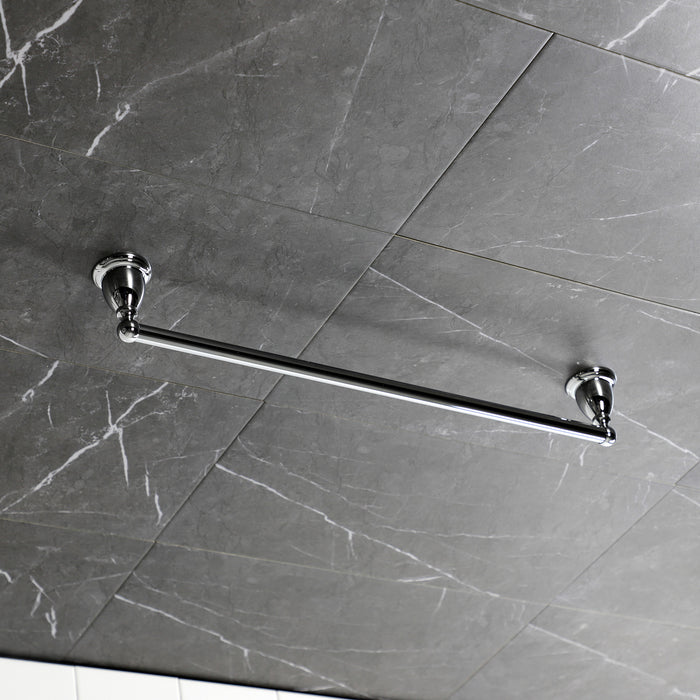 Kingston Heirloom BA1751C - Heritage 24-Inch Single Towel Bar, Polished Chrome