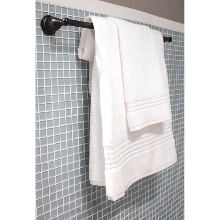Kingston Heirloom BA1751ORB - Heritage 24-Inch Single Towel Bar, Oil Rubbed Bronze