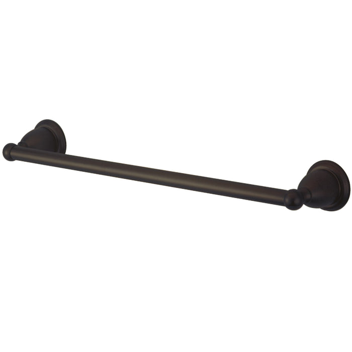 Kingston Heirloom BA1751ORB - Heritage 24-Inch Single Towel Bar, Oil Rubbed Bronze