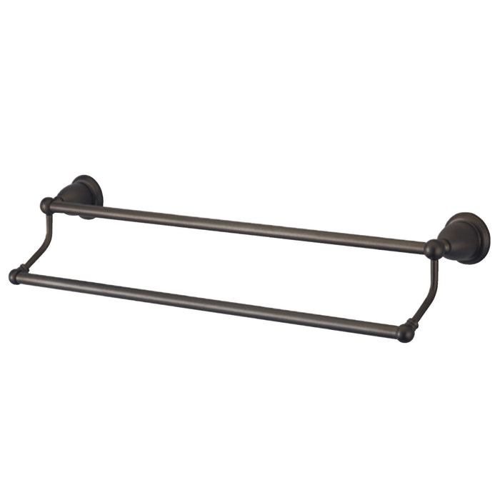 Kingston Heirloom BA175318ORB - Heritage 18-Inch Double Towel Bar, Oil Rubbed Bronze