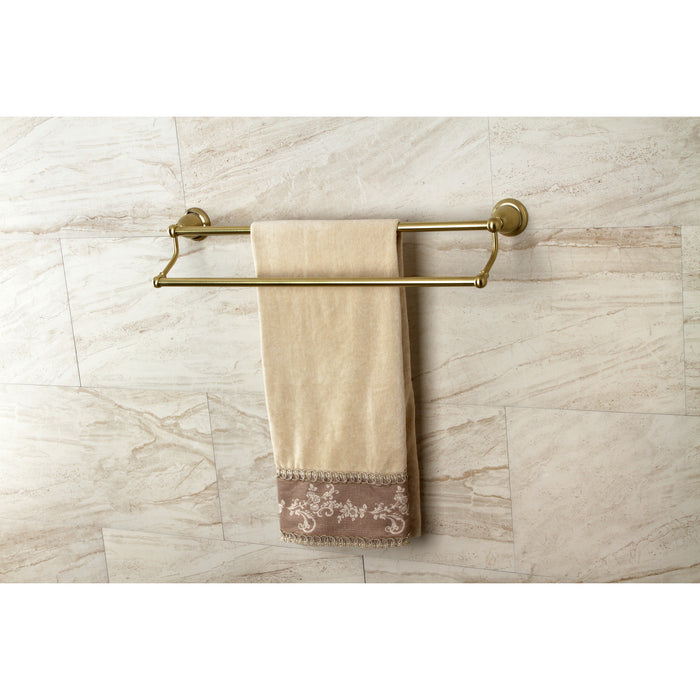 Heritage BA1753BB 24-Inch Double Towel Bar, Brushed Brass