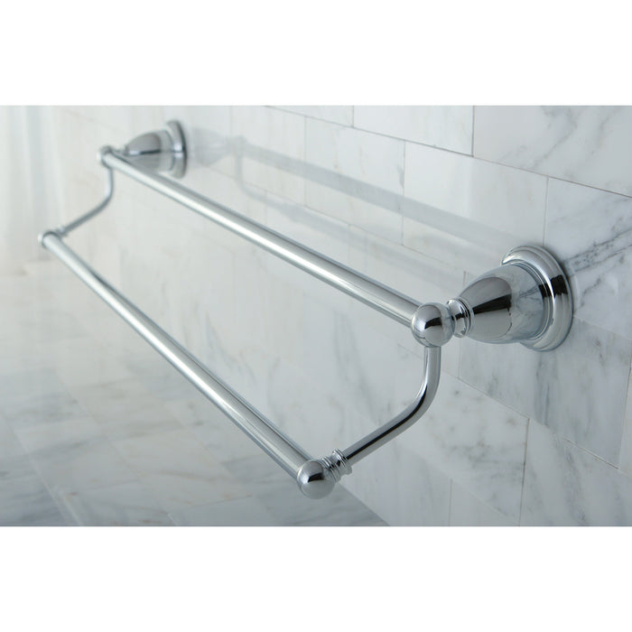 Kingston Heirloom BA1753C - Heritage 24-Inch Double Towel Bar, Polished Chrome