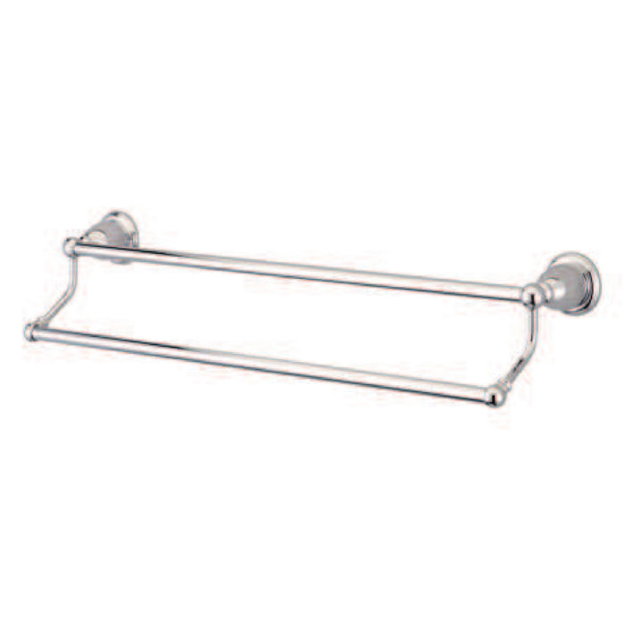 Kingston Heirloom BA1753C - Heritage 24-Inch Double Towel Bar, Polished Chrome