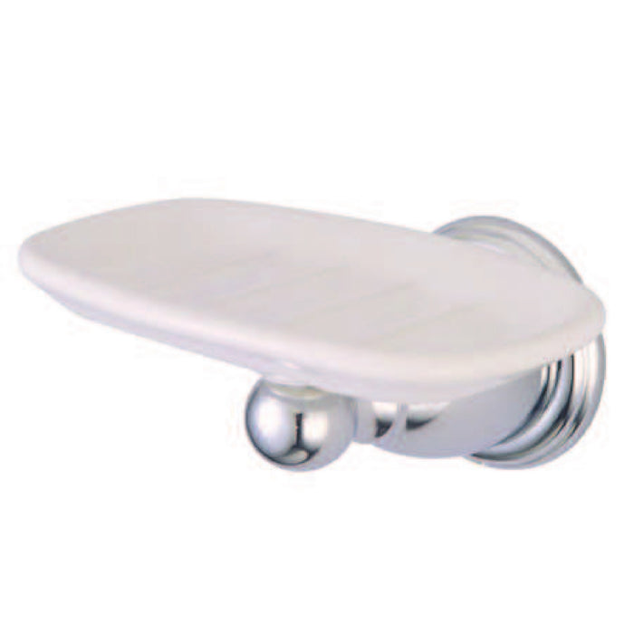 Kingston Heirloom BA1755C - Heritage Wall-Mount Soap Dish Holder, Polished Chrome