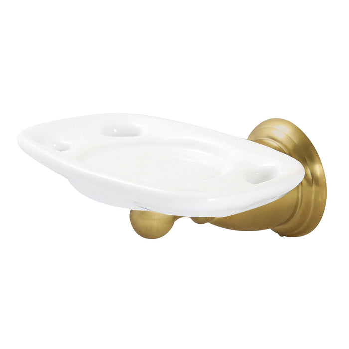 Kingston Heirloom BA1756BB - Heritage Toothbrush and Tumbler Holder, Brushed Brass