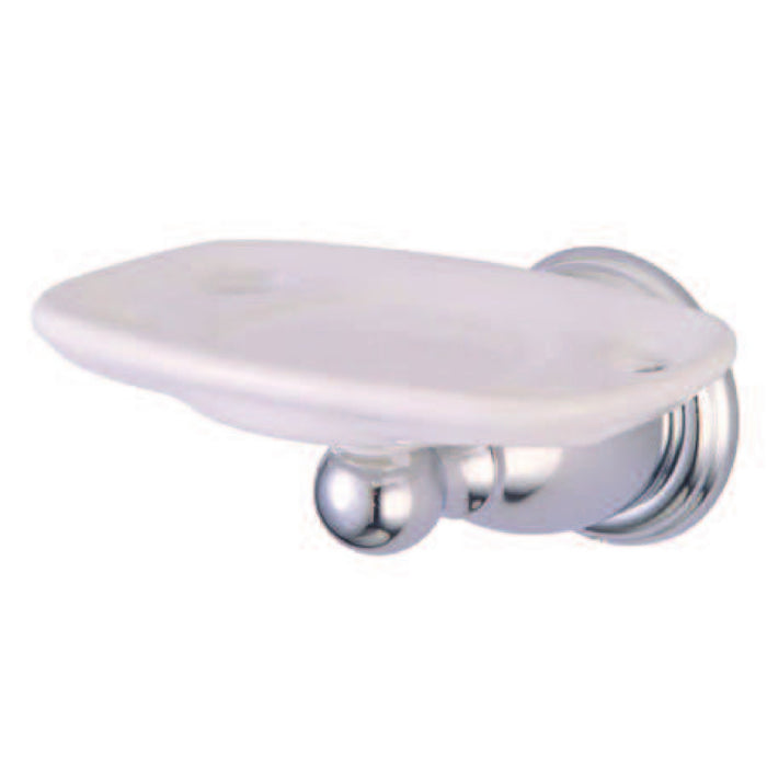 Kingston Heirloom BA1756C - Heritage Toothbrush and Tumbler Holder, Polished Chrome