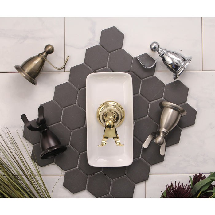 Kingston Heirloom BA1757PB - Heritage Robe Hook, Polished Brass