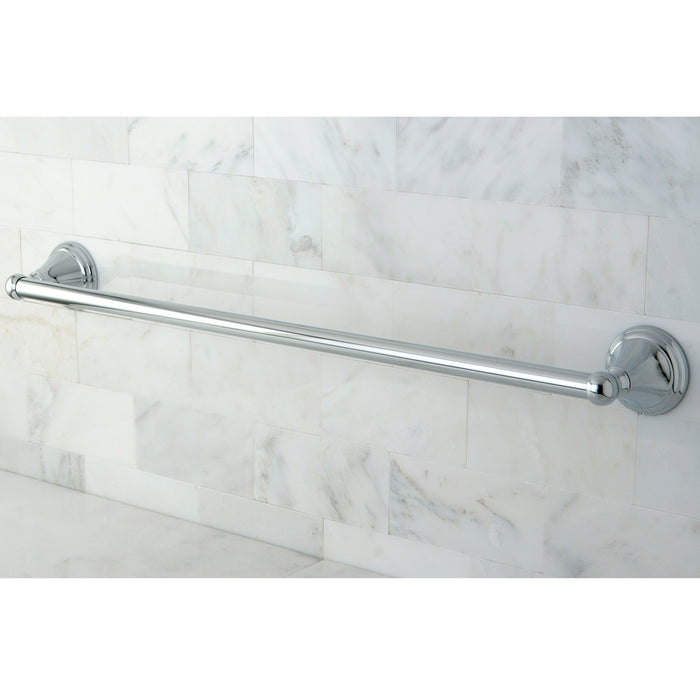 Kingston Governor BA2971C 24-Inch Single Towel Bar, Polished Chrome