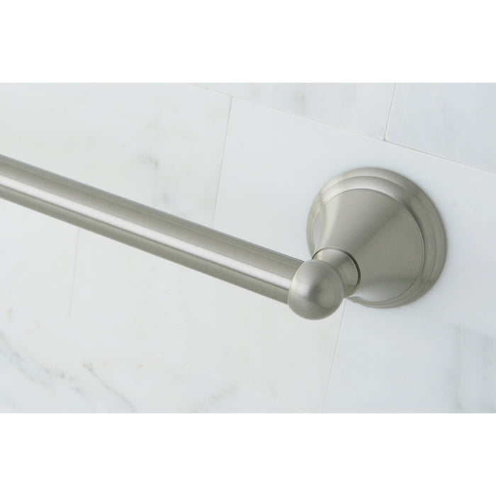 Kingston Governor BA2971SN 24-Inch Single Towel Bar, Brushed Nickel