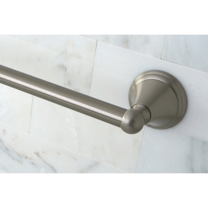 Kingston Governor BA2971SN 24-Inch Single Towel Bar, Brushed Nickel