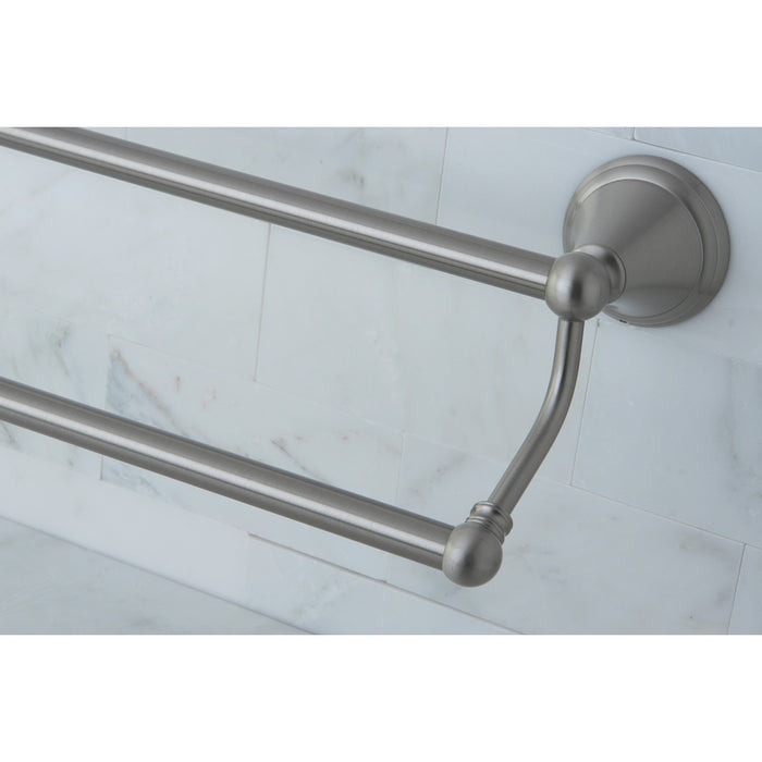 Kingston Tulare BA2973SN - Governor 24-Inch Double Towel Bar, Brushed Nickel