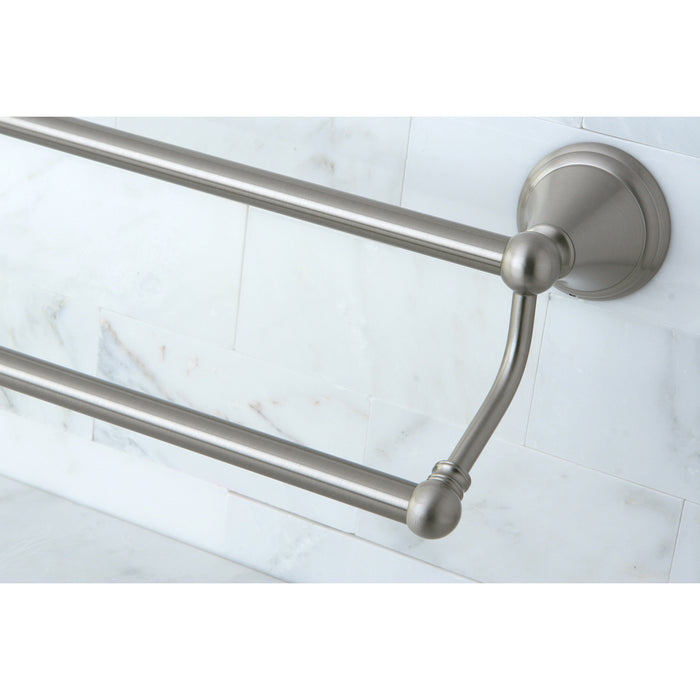 Kingston Tulare BA2973SN - Governor 24-Inch Double Towel Bar, Brushed Nickel