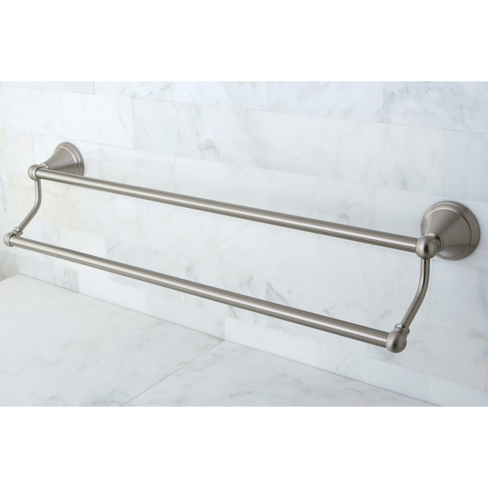 Kingston Tulare BA2973SN - Governor 24-Inch Double Towel Bar, Brushed Nickel