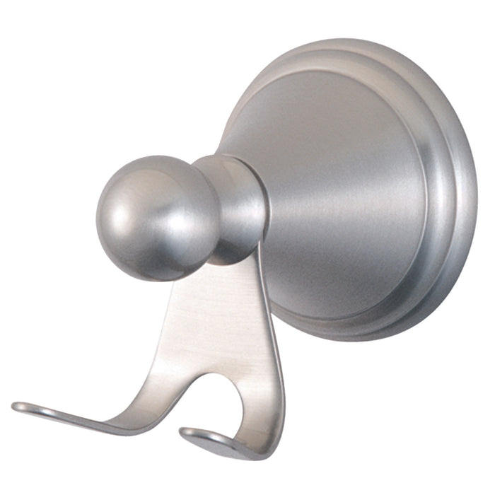 Kingston Governor BA2977SN Robe Hook, Brushed Nickel