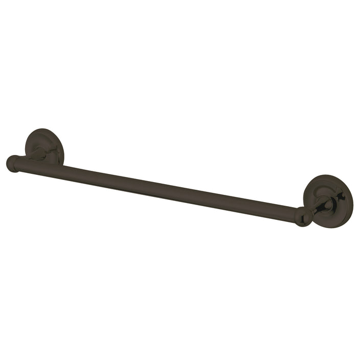 Kingston Heirloom BA311ORB - Classic 24-Inch Single Towel Bar, Oil Rubbed Bronze