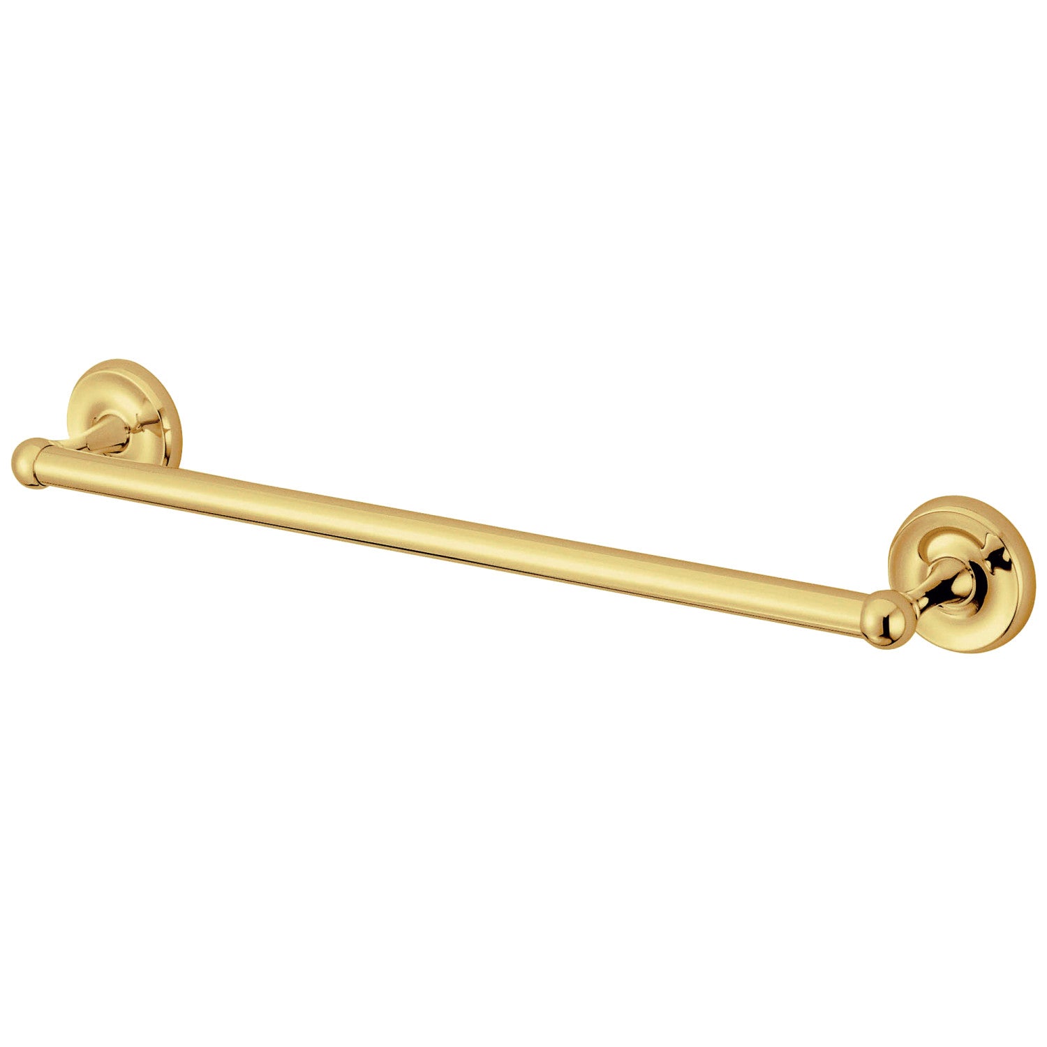 Kingston Heirloom BA312PB - Classic 18-Inch Single Towel Bar, Polished