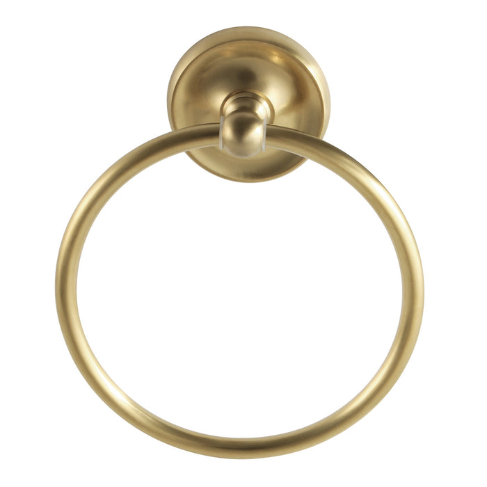 Kingston Heirloom BA314BB - Classic 6-Inch Towel Ring, Brushed Brass