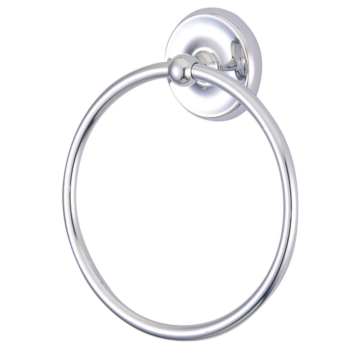 Kingston Heirloom BA314C - Classic 6-Inch Towel Ring, Polished Chrome