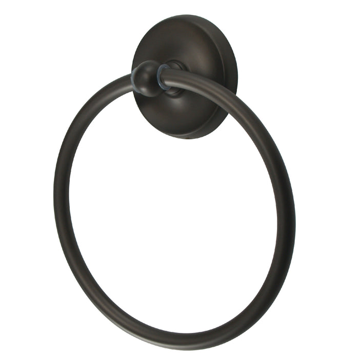 Kingston Heirloom BA314ORB - Classic 6-Inch Towel Ring, Oil Rubbed Bronze