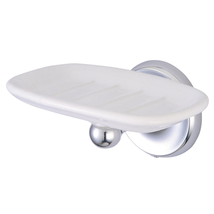 Kingston Heirloom BA315C - Classic Wall-Mount Soap Dish Holder, Polished Chrome