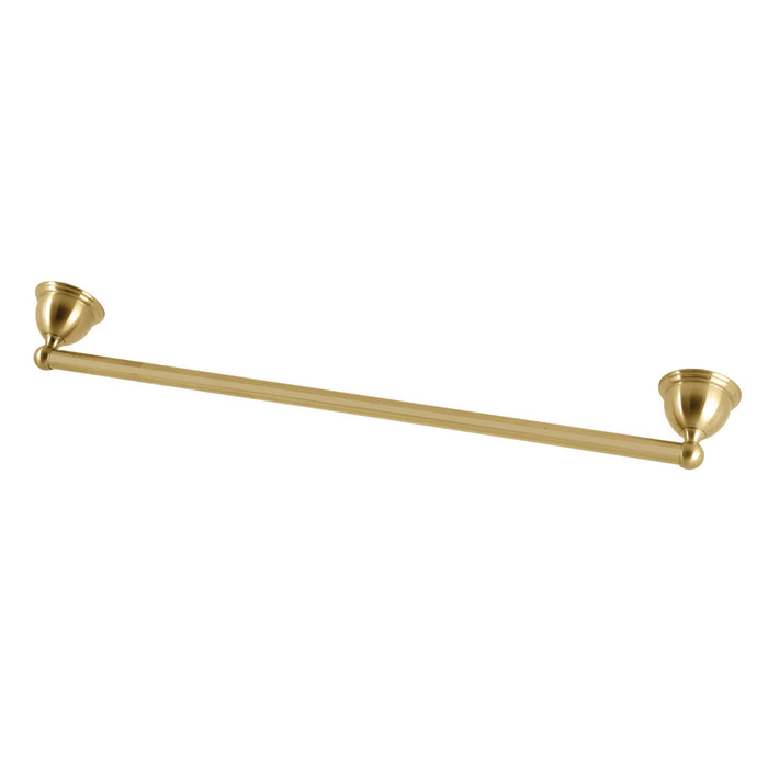 Kingston Heirloom BA3961BB - Restoration 24-Inch Single Towel Bar, Brushed Brass