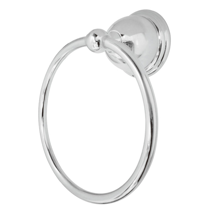 Kingston Heirloom BA3964C - Restoration 6-Inch Towel Ring, Polished Chrome