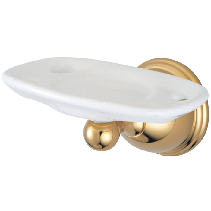 Kingston Heirloom BA3966PB - Restoration Toothbrush and Tumbler Holder, Polished Brass