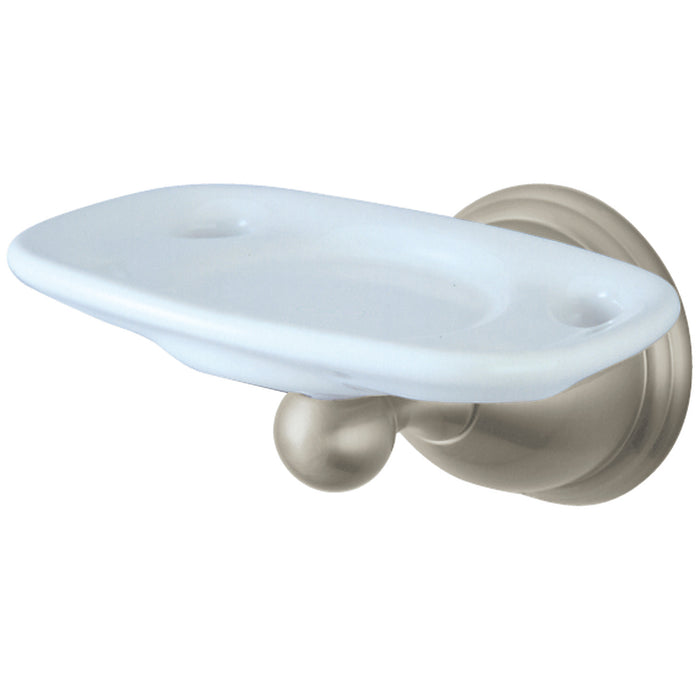 Kingston Heirloom BA3966SN - Restoration Toothbrush and Tumbler Holder, Brushed Nickel