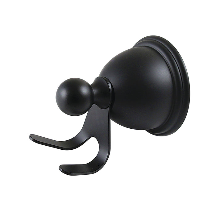 Kingston Heirloom BA3967MB - Restoration Robe Hook, Matte Black