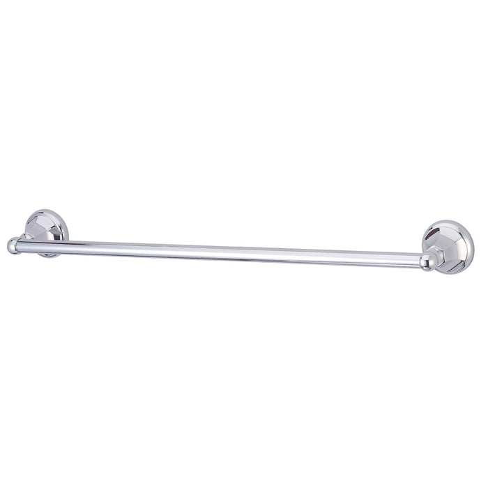 Metropolitan BA4811C 24-Inch Single Towel Bar, Polished Chrome