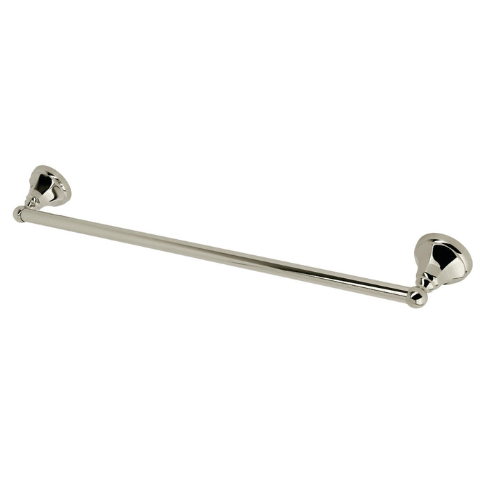 Kingston Tulare BA4811PN - Metropolitan 24-Inch Single Towel Bar, Polished Nickel