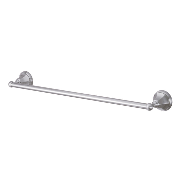 Kingston Tulare BA4811SN - Metropolitan 24-Inch Single Towel Bar, Brushed Nickel