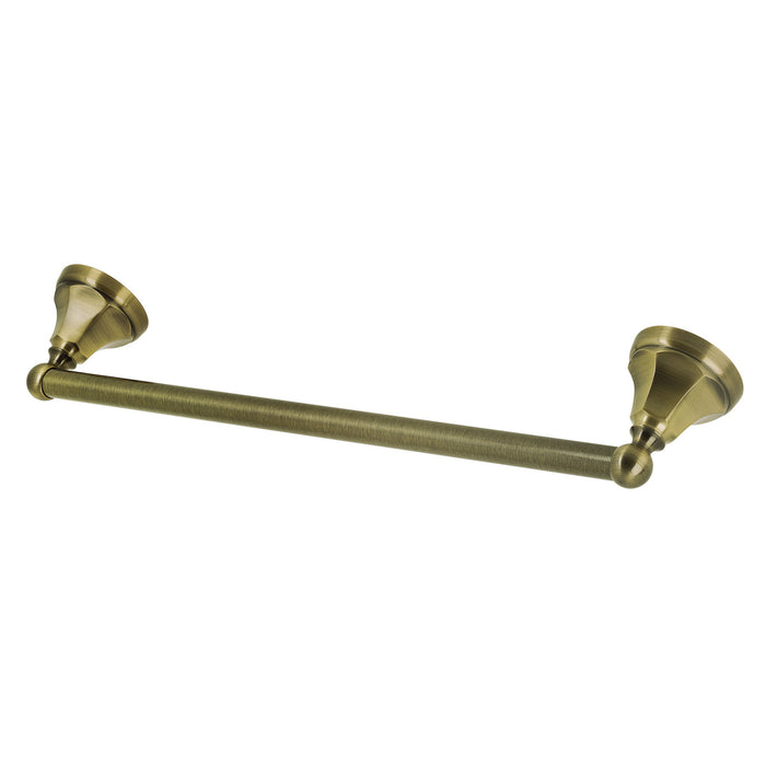Metropolitan BA4812AB 18-Inch Single Towel Bar, Antique Brass