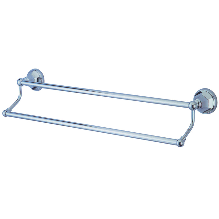 Kingston Tulare BA481318C - Metropolitan 18-Inch Double Towel Bar, Polished Chrome