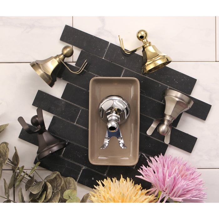 Kingston Tulare BA4817C - Metropolitan Robe Hook, Polished Chrome