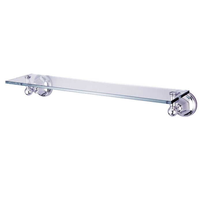 Kingston Tulare BA4819C - Metropolitan Glass Shelf, Polished Chrome