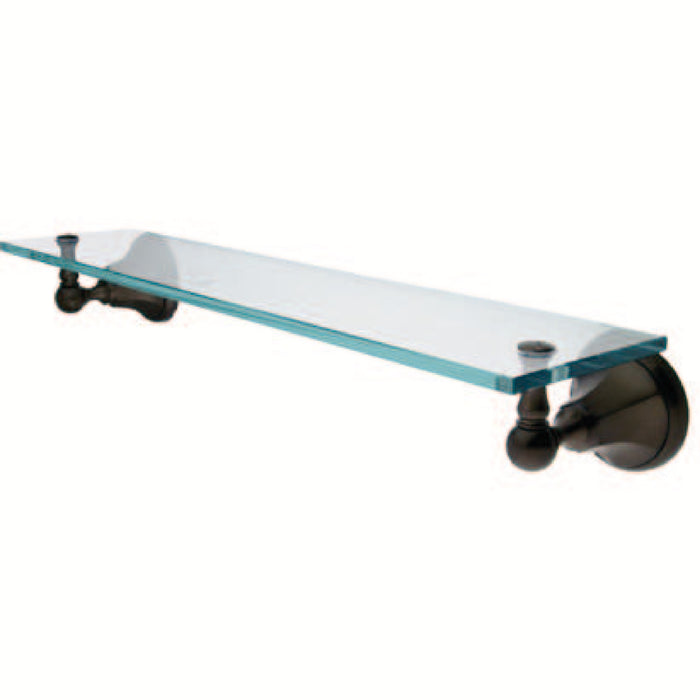 Kingston Tulare BA4819ORB - Metropolitan Glass Shelf, Oil Rubbed Bronze