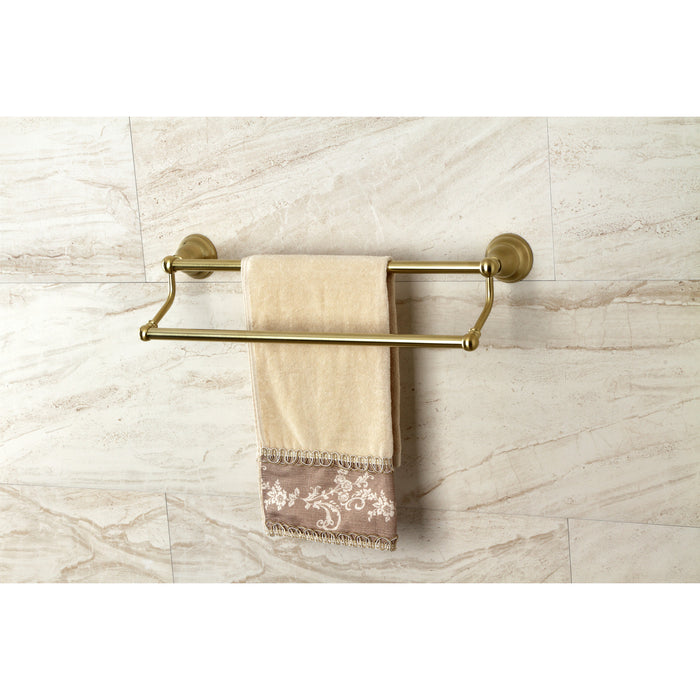 Royale BA556318BB 18-Inch Double Towel Bar, Brushed Brass