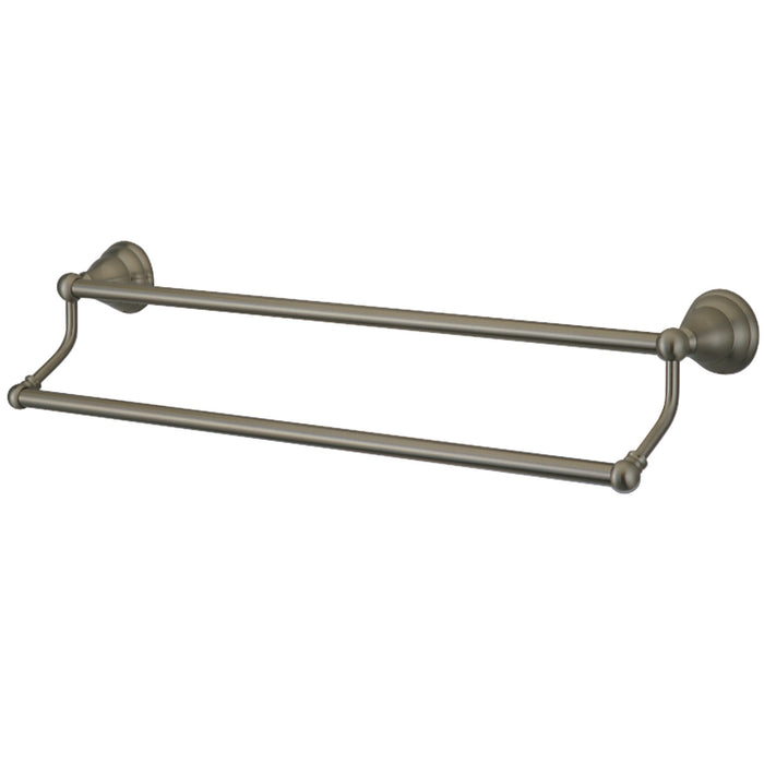 Kingston Tulare BA5563SN - Royale 24-Inch Double Towel Bar, Brushed Nickel