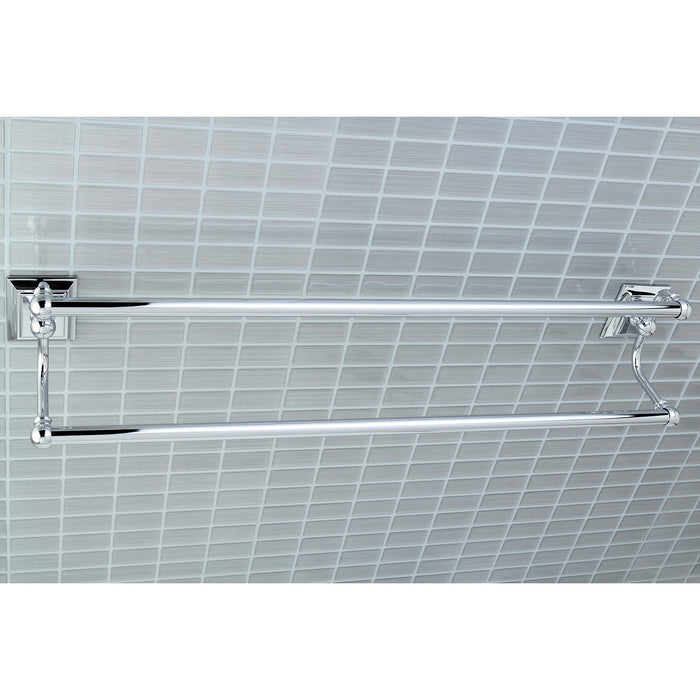 Millennium BA6013C 24-Inch Double Towel Bar, Polished Chrome