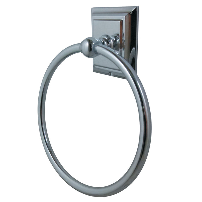 Kingston Millennium BA6014C 6-Inch Towel Ring, Polished Chrome