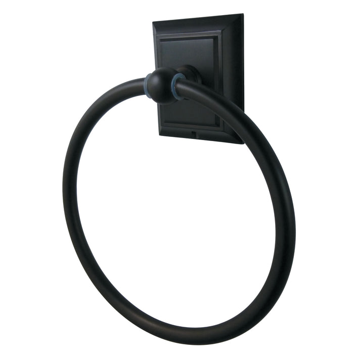 Kingston Millennium BA6014ORB 6-Inch Towel Ring, Oil Rubbed Bronze
