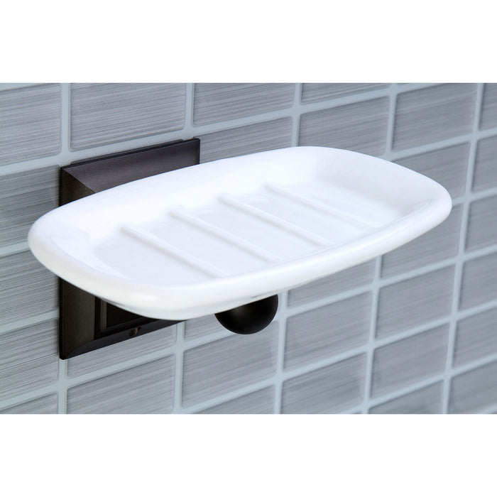 Kingston Millennium BA6015ORB Wall-Mount Soap Dish Holder, Oil Rubbed Bronze