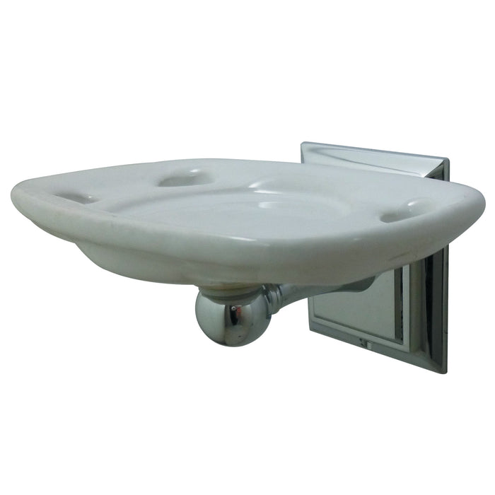 Kingston Millennium BA6016C Toothbrush and Tumbler Holder, Polished Chrome
