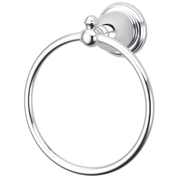 Kingston Heirloom BA7974C - English Vintage 6-Inch Towel Ring, Polished Chrome