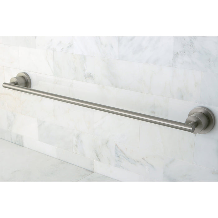Kingston Sona BA8211SN - Concord 24-Inch Single Towel Bar, Brushed Nickel