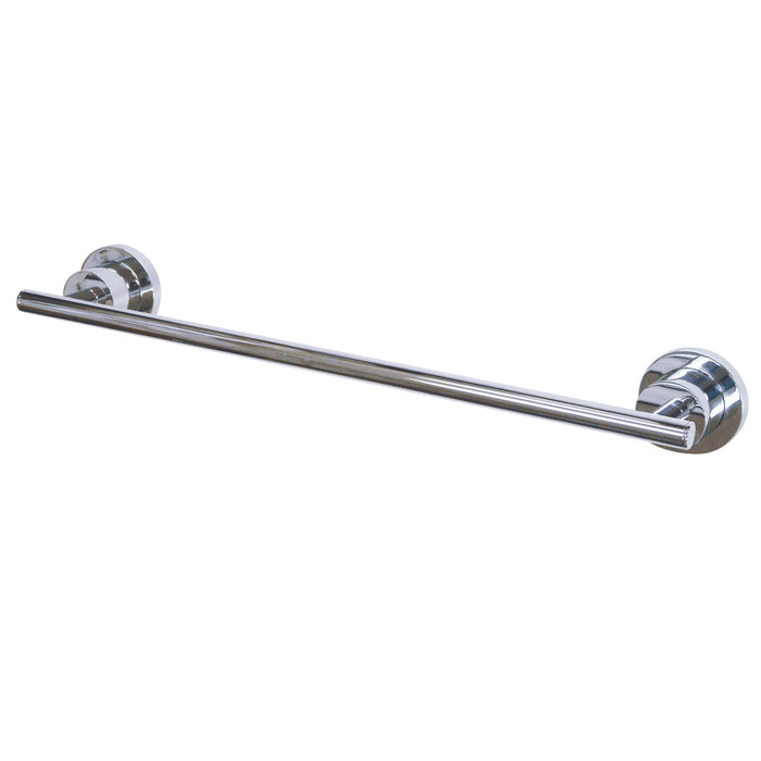 Kingston Sona BA8212C - Concord 18-Inch Single Towel Bar, Polished Chrome