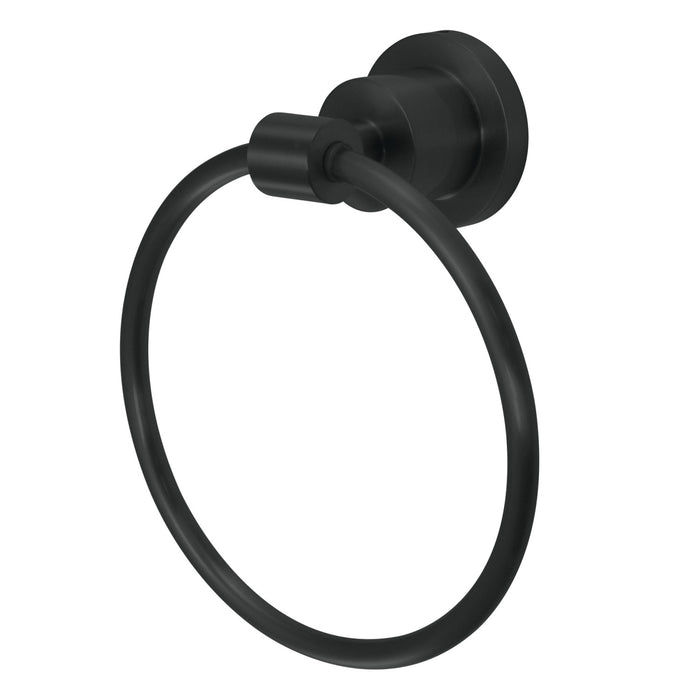 Kingston Sona BA8214MB - Concord 6-Inch Towel Ring, Matte Black