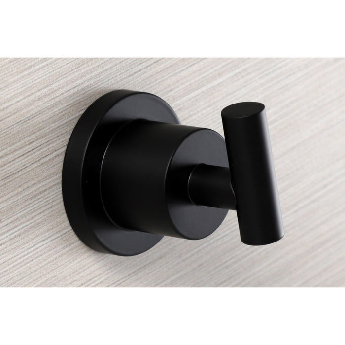 Kingston Sona BA8217MB - Concord Robe Hook, Matte Black